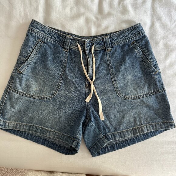 St John's Bay Vintage Denim Shorts - Sz 12 - Picture 1 of 5
